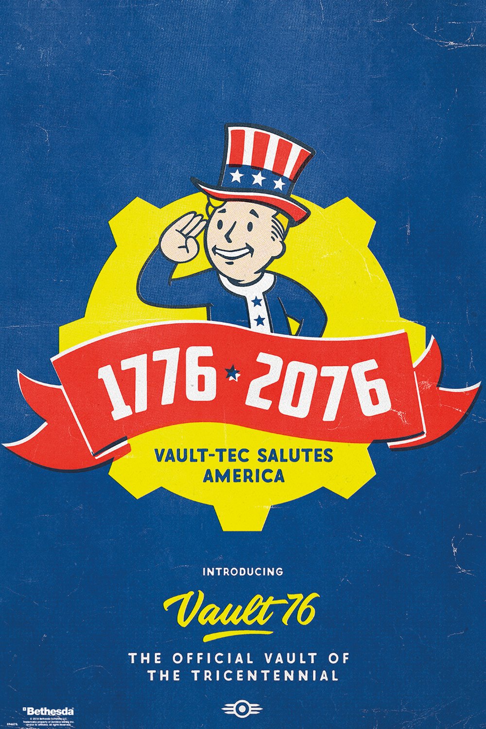 Tricentennial Fallout 76 Poster - egoamo.co.za