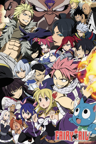 Fairytail Anime - Season 6 Poster Egoamo.co.za Posters 