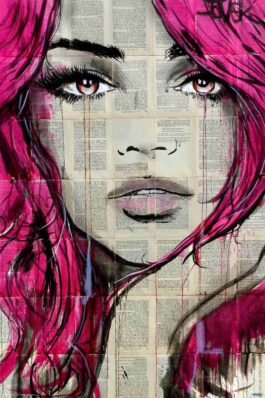 Loui Jover Faythe Art Print - egoamo posters