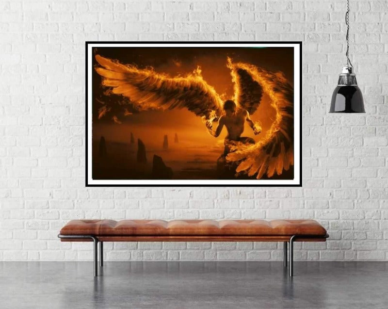 Fiery by Christophe Kiciak 2021 - Art Poster - egoamo.co.za