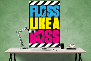 Floss like a Boss - Fortnite Gaming Poster - egoamo.co.za