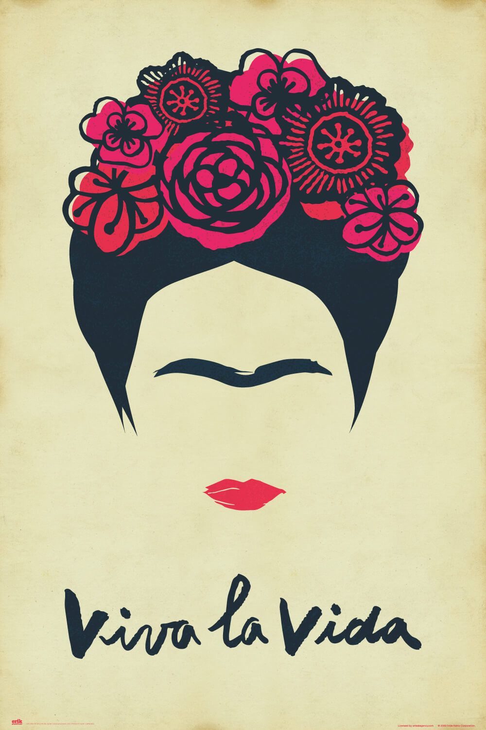 Frida Kahlo - Viva la Vida Poster  egoamo.co.za posters 