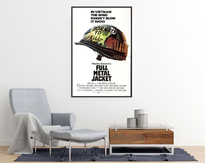 Full Metal Jacket Movie Poster - egoamo posters