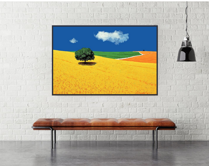 Gio Mondelli Colline toscane Art Print |-egoamo posters room mock up