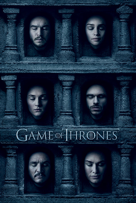 Game of Thrones - Hall of Faces - Poster - egoamo.co.za