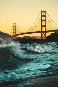 The Golden Gate Bridge - San Francisco Poster - egoamo.co.za