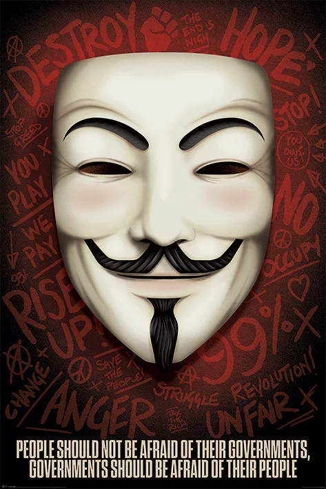 V for Vendetta - Poster - egoamo.co.za
