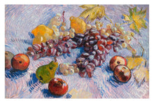 Grapes, Lemons, Pears, and Apples - egoamo posters