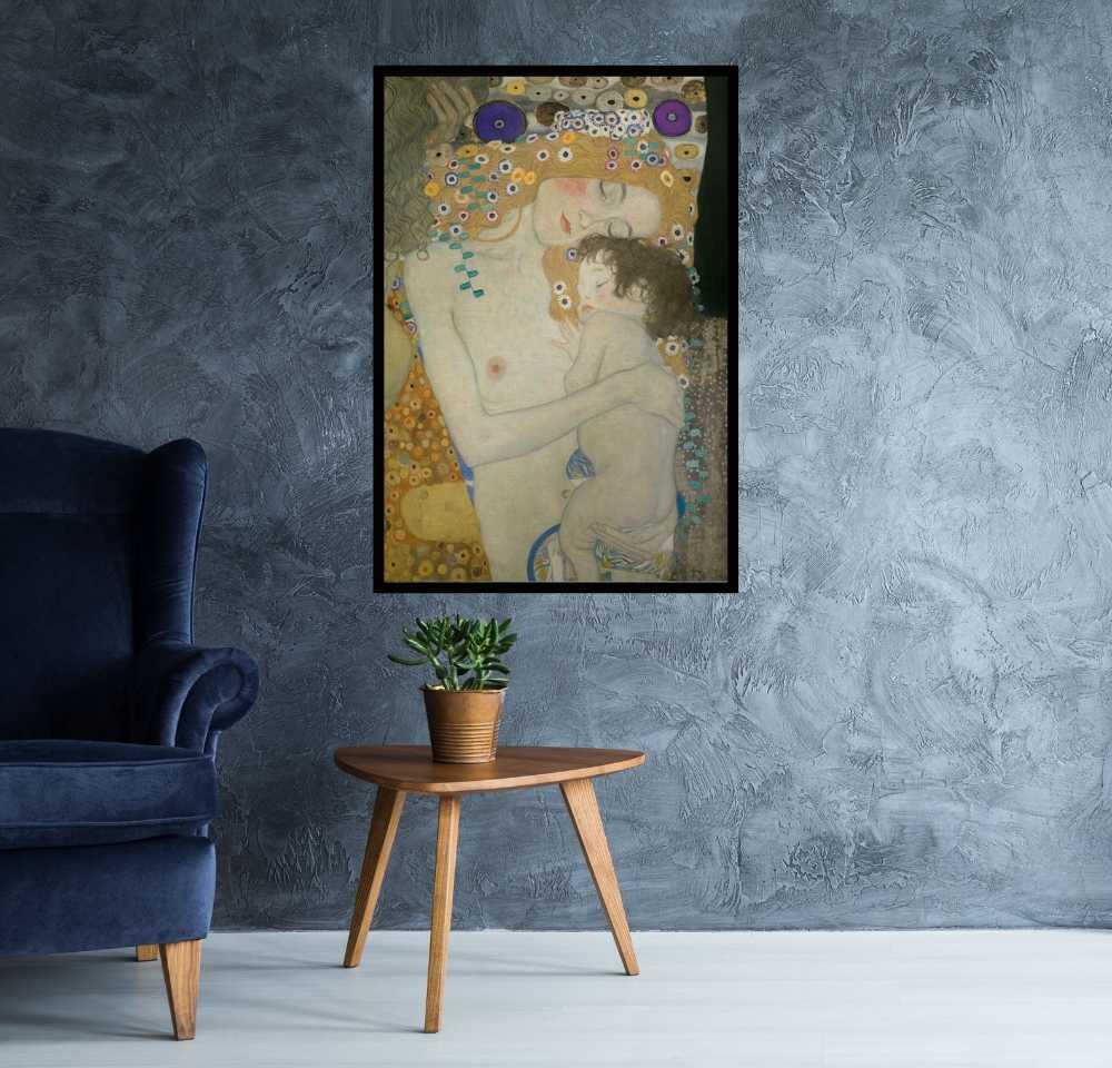 Gustav Klimt - Mother and Child Poster - egoamo.co.za