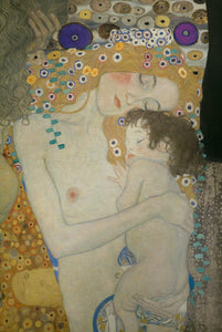 Gustav Klimt - Mother and Child Poster - egoamo.co.za
