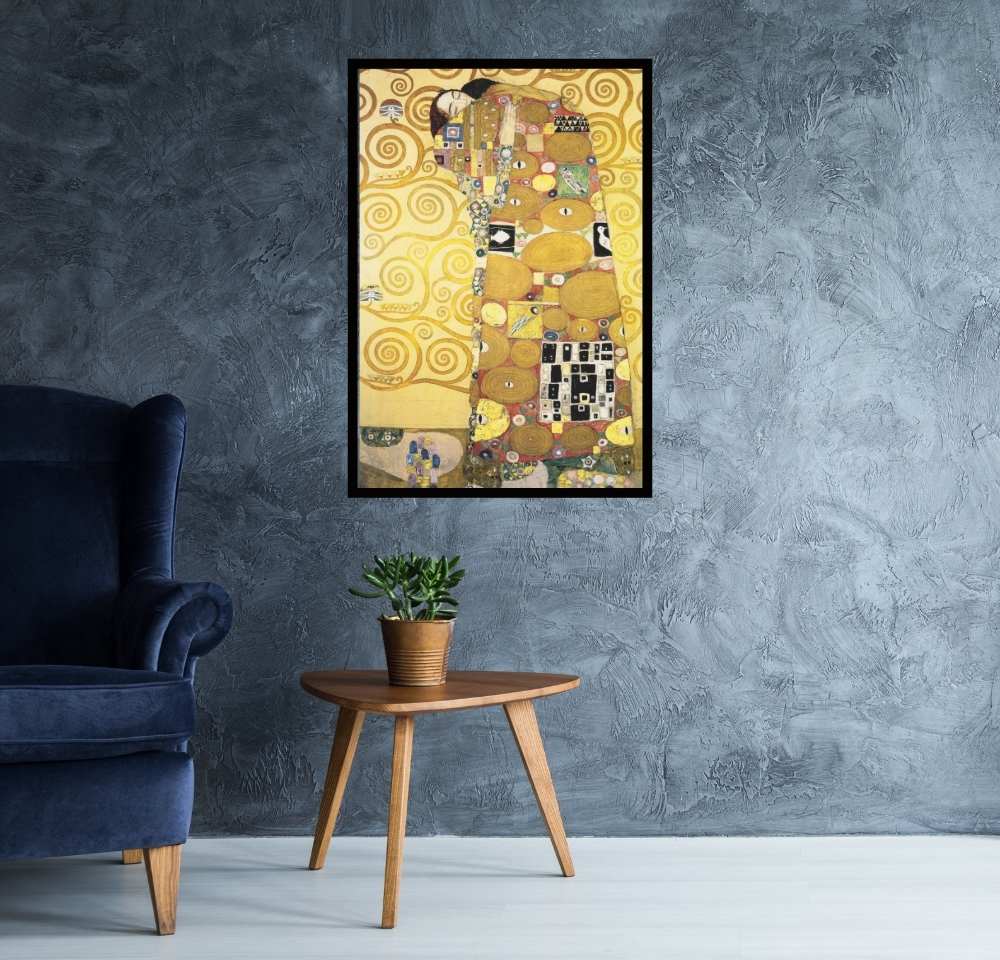 Gustav Klimt - The Embrace Poster - egoamo.co.za