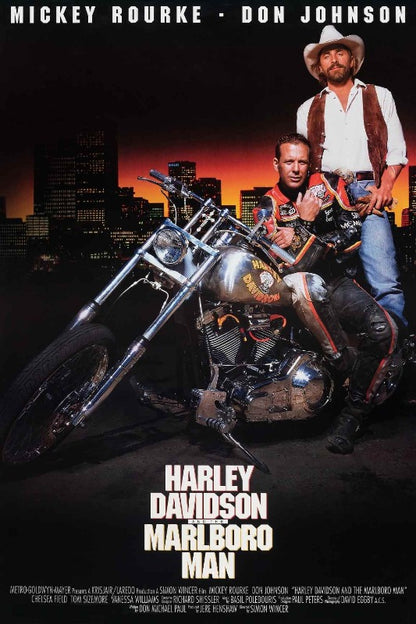 Harley Davidson and the Marlboro Man Movie Poster