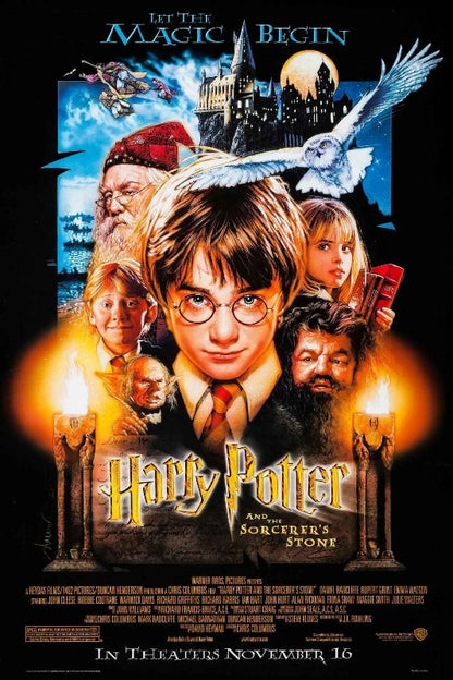 Harry Potter and the sorcerer's stone movie poster - egoamo posters