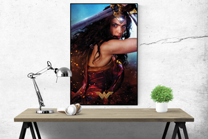 Wonder Woman Defend Poster - egoamo.co.za