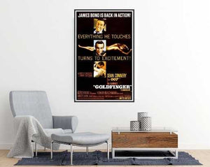 James Bond - Original Gold Finger Movie Poster egoamo.co.za Posters