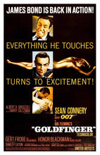 James Bond - Original Gold Finger Movie Poster egoamo.co.za Posters 
