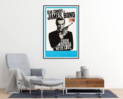 James Bond 007 From Russia with Love Movie Poster - egoamo posters