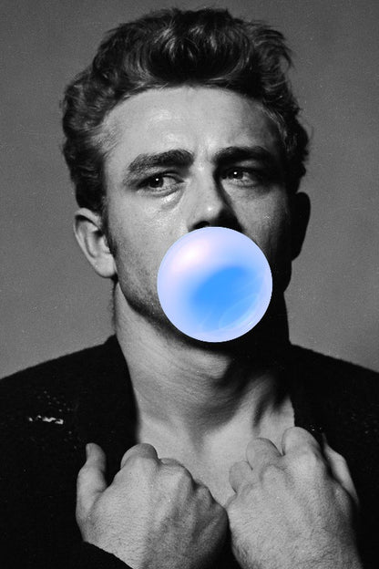 James Dean Bubblegum Art Poster 