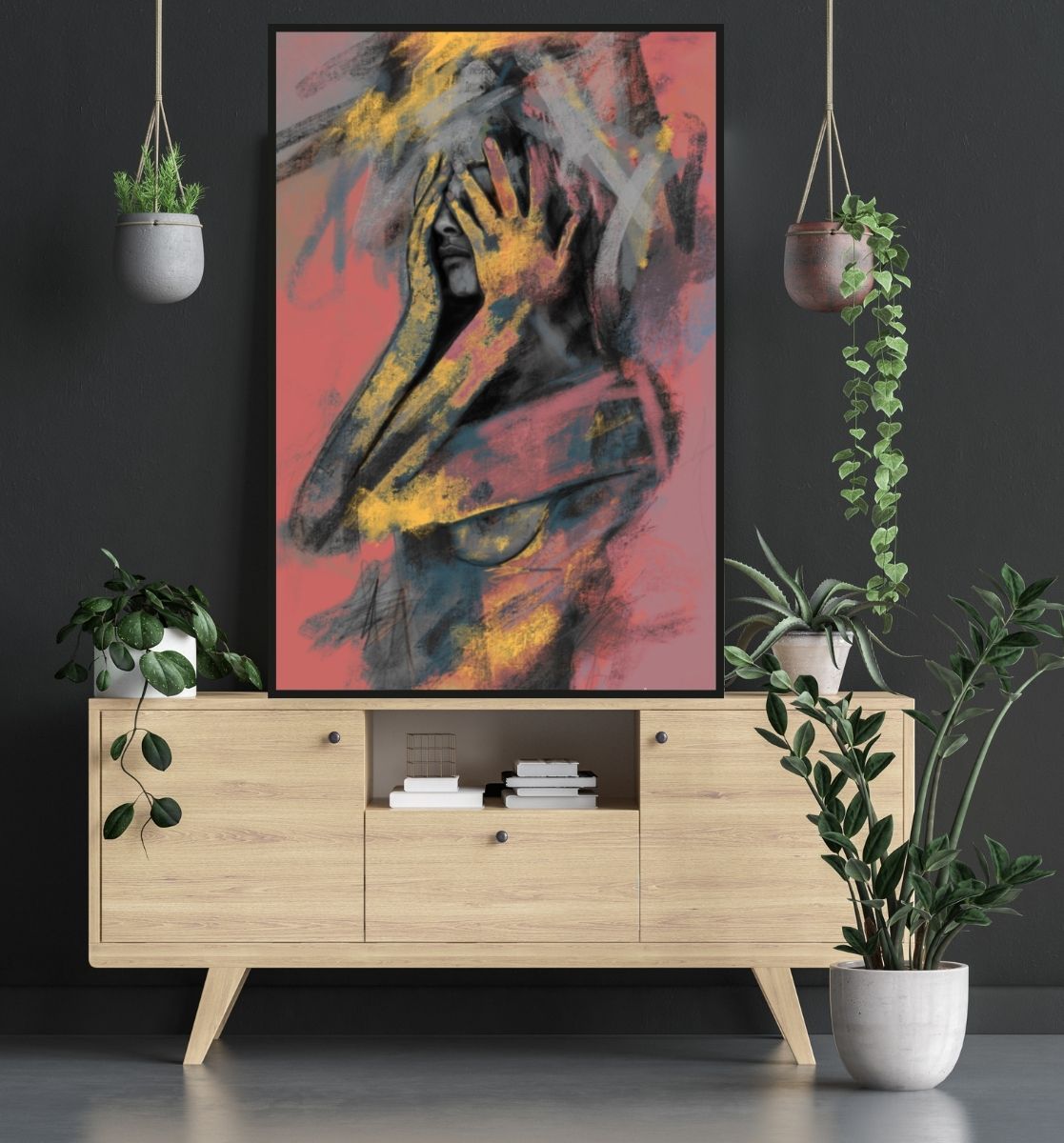 Janko de Beer Untitled #16 Art Print - egoamo posters - Room mockup