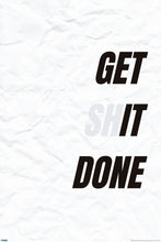 Get Shit Done Inspirational Poster - EgoAmo Posters