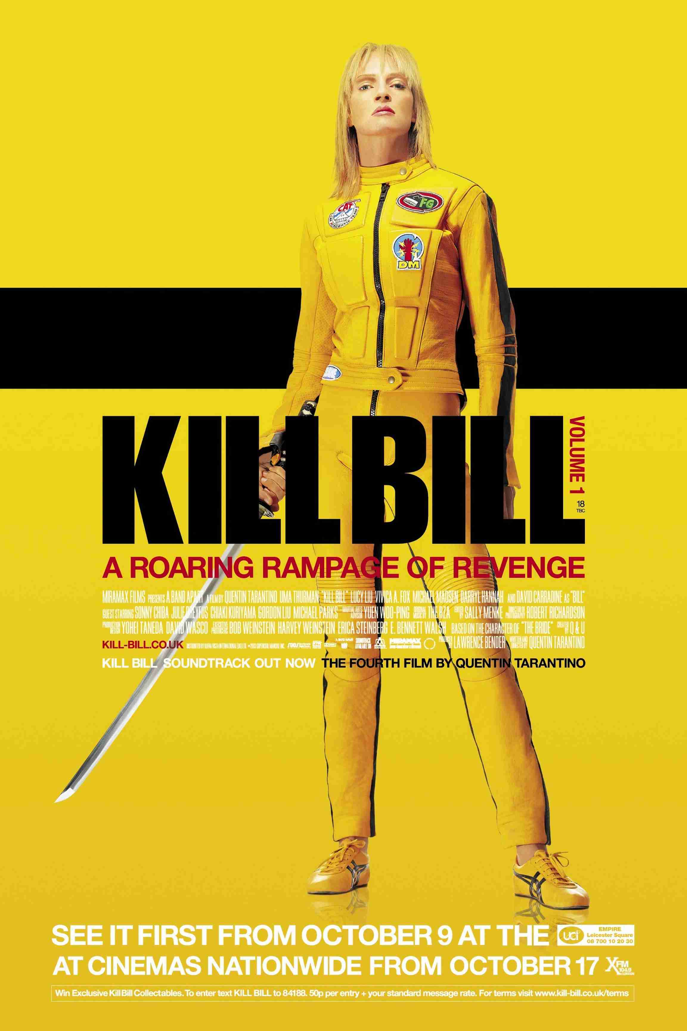 Kill Bill Vol.1 movie poster | egoamo.co.za