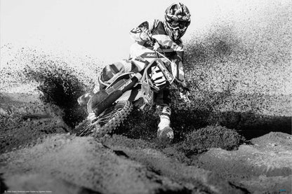 Krisztian Tompa by Attila Szabo - MotoX Sport Poster - egoamo.co.za