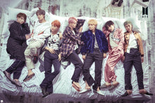 BTS K-pop - Group in Bed Poster - egoamo.co.za