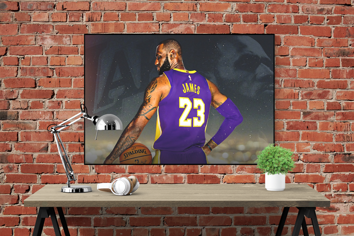 LeBron James - Welcome to the LA Lakers - Poster - egoamo.co.za