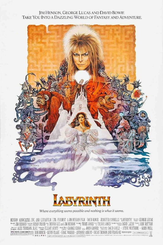 Labyrinth Movie Poster - egoamo posters
