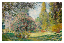 Landscape The Parc Monceau (1876) - egoamo posters