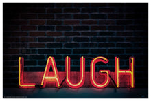 Laugh in Neon - egoamo posters