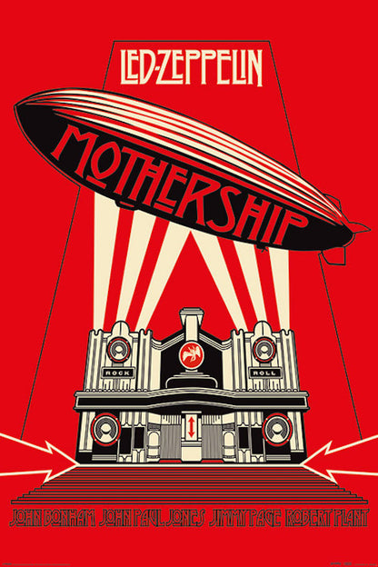 Led Zeppelin - Mothership Poster - egoamo.co.za