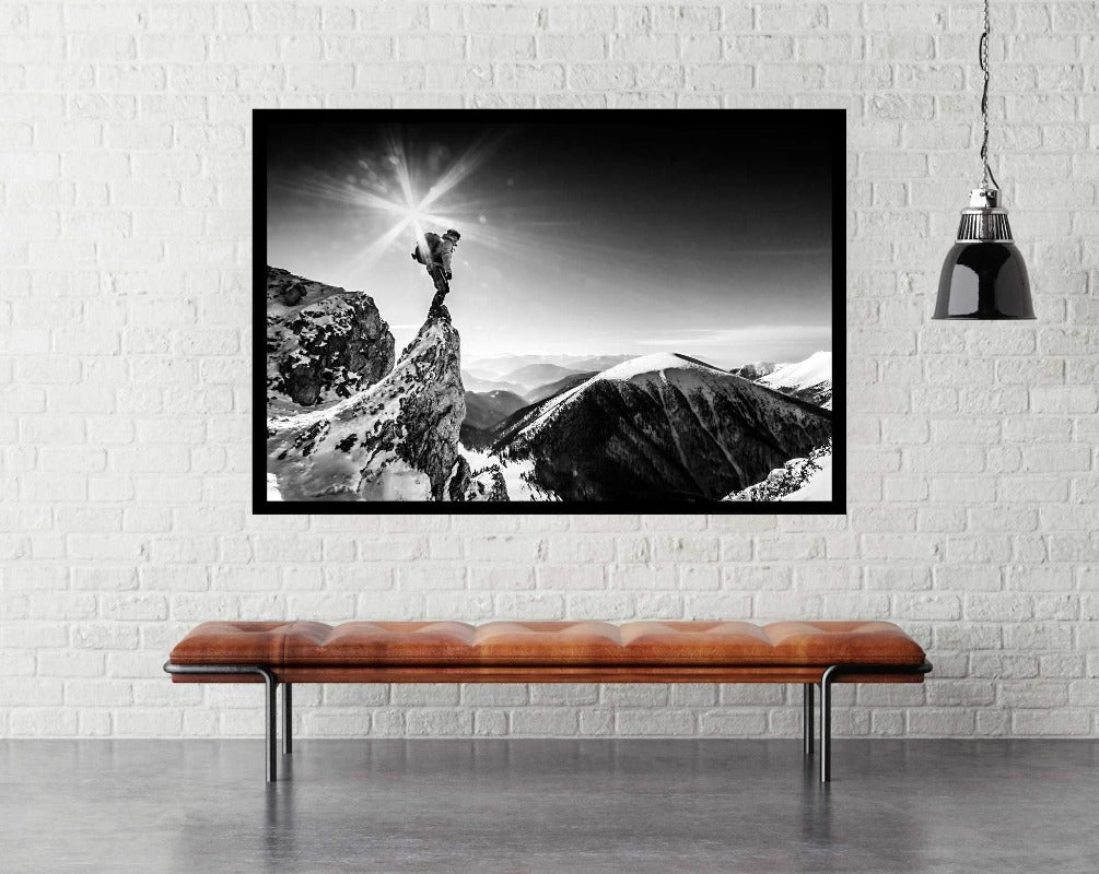 Life at the Top - room mockup - egoamo posters