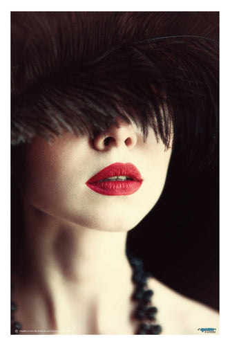 Lips and Feather - egoamo posters
