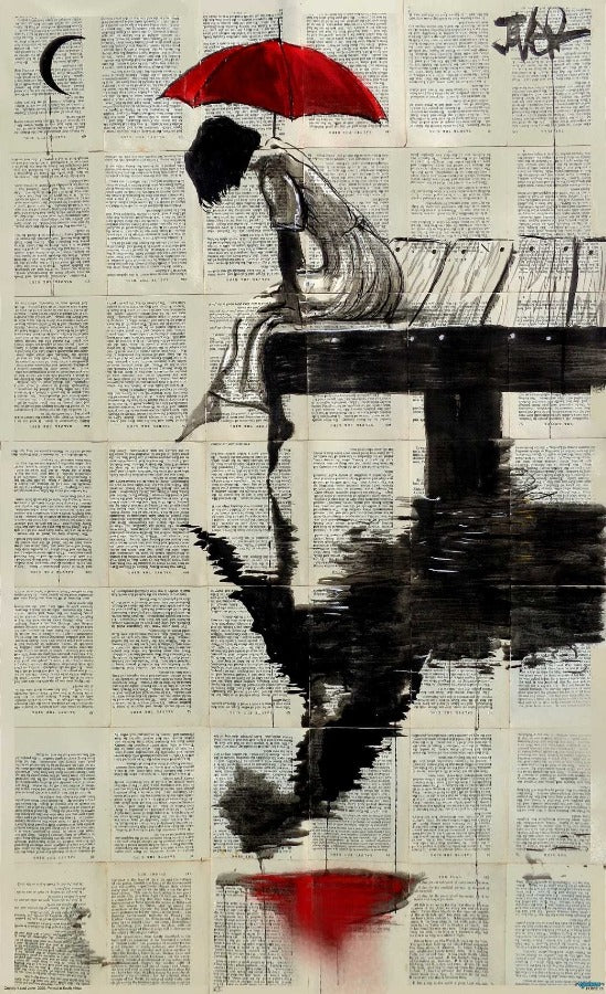 Loui Jover - Serene Days Extra Long poster - egoamo posters