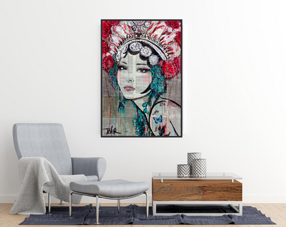 Loui Jover Dynasty Art Print - egoamo posters - room mockup