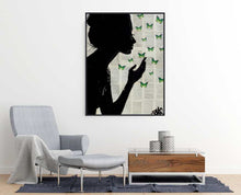 Loui Jover - Simplicity Green Art Print - egoamo.co.za