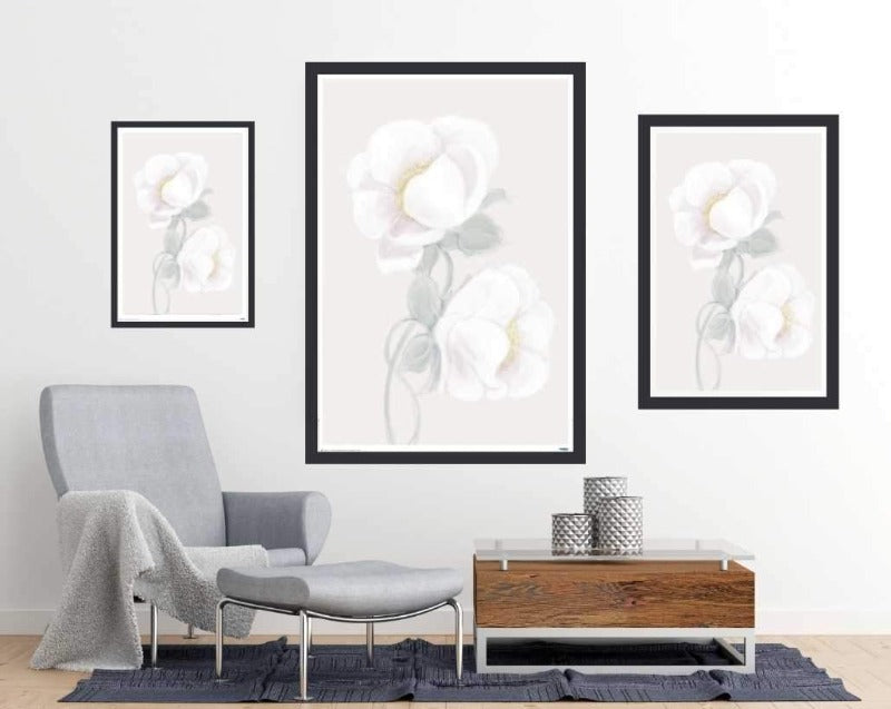 Lush Peony - Art Poster - egoamo.co.za