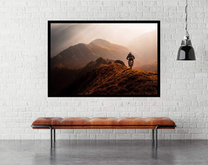 Magic Moments In The Mountains - room mockup - egoamo posters