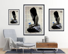 Loui Jover Maiden Hope - Room mockup and size guide - egoamo posters