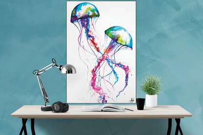 Marc Allante - Jellyfish Poster - egoamo.co.za