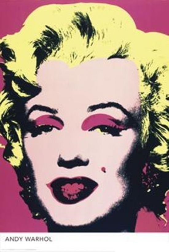 Marilyn by Andy Warhol - Poster - egoamo.co.za