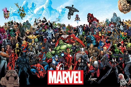 Marvel Universe Poster - egoamo.co.za