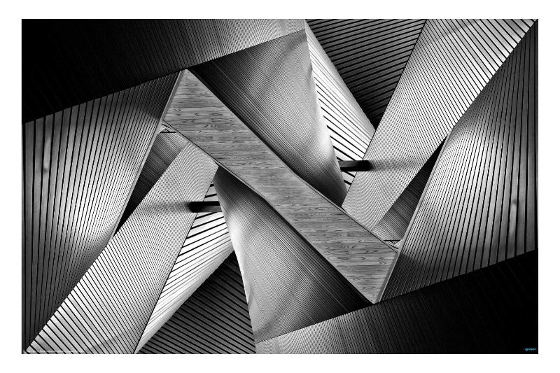Metal Origami by Koji Tajuma - Surreal Art Poster - egoamo.co.za