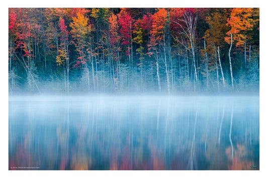 Morning Reflection by John Fan - Landscape Photography Poster - egoamo.co.za