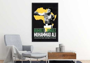 Muhammad Ali - Rumble in the Jungle Poster Egoamo.co.za Posters 