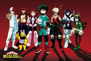 My Hero Academia - Line Up Anime Poster Egoamo.co.za Posters 
