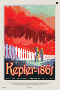 Nasa - Kepler - 186f Maxi Poster Egoamo.co.za Posters 