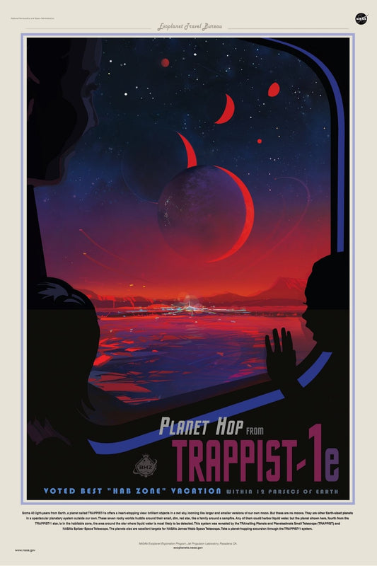 Nasa - Trappist -1e Maxi Poster Egoamo.co.za Posters 