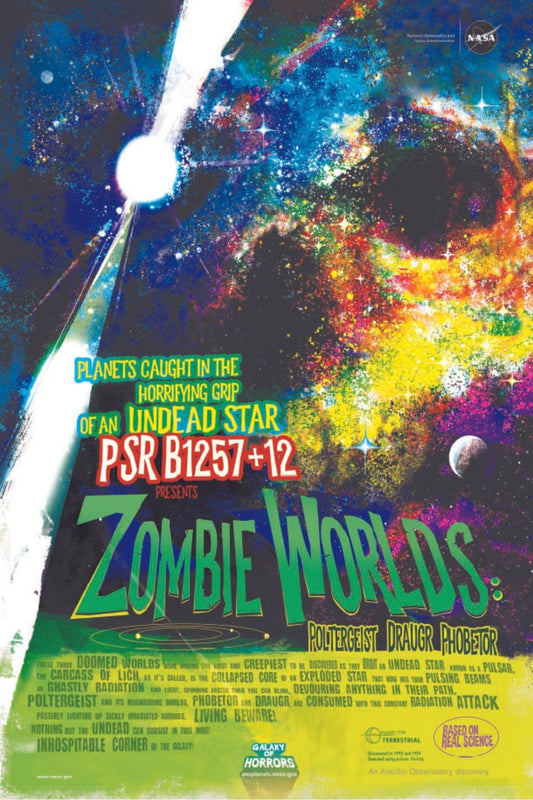 Nasa - Zombie Worlds Poster Egoamo.co.za Posters 